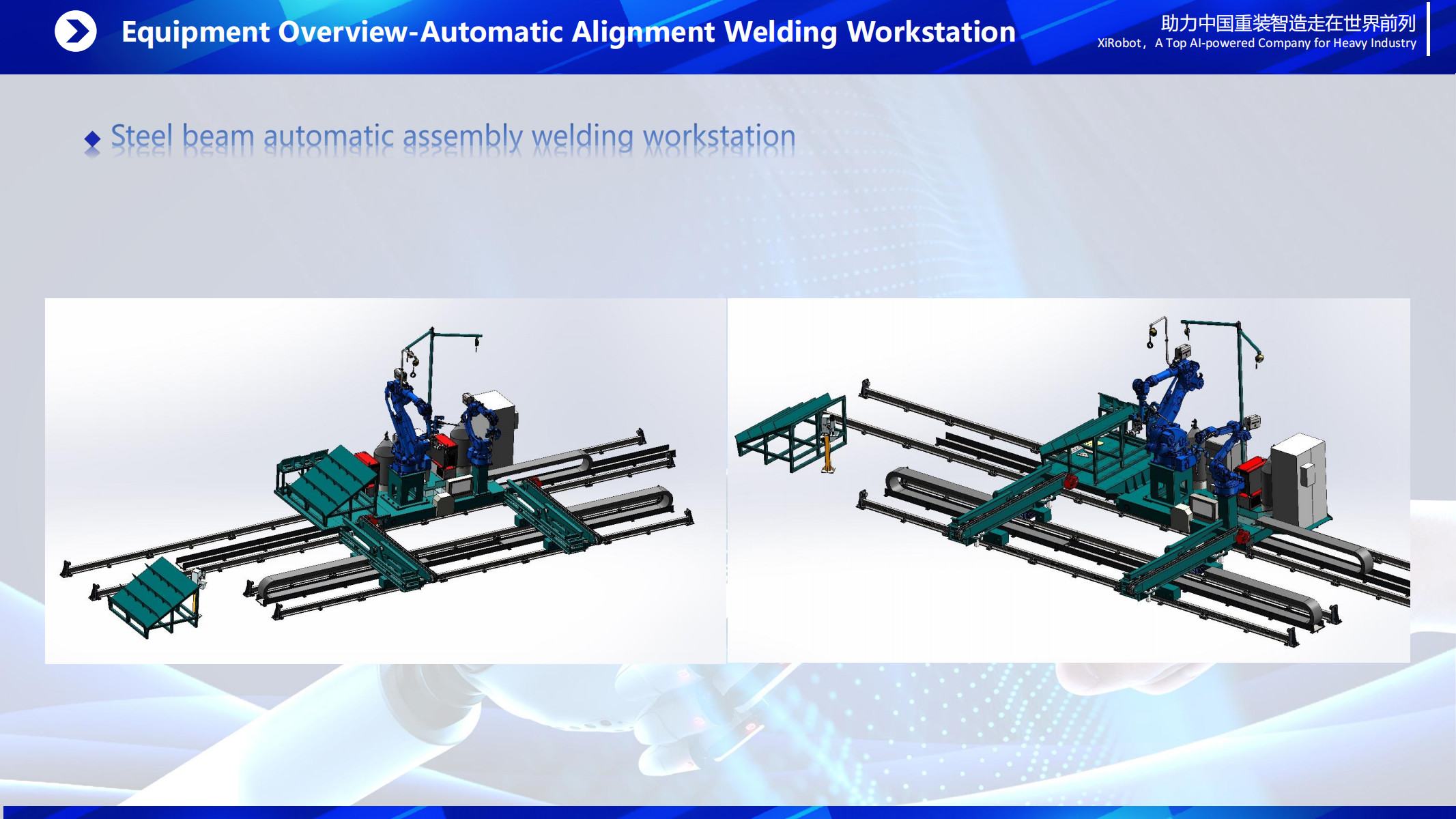 Intelligent Welding Robot System with Smart Vision and AI algorithm For shipyard ship vessel bulilding