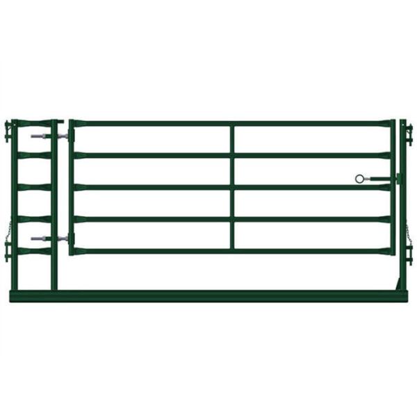 1800mm x 2100mm Horse Fence Round Pen 42mm O.D x 1.6 mm thickness Arena Corral Panel and Fram Gate Used In USA Market