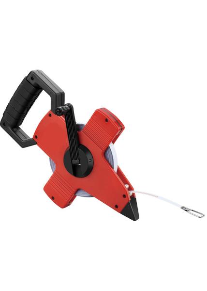 Quality red Fiberglass Measuring Tape 30m Hand Tools for sale