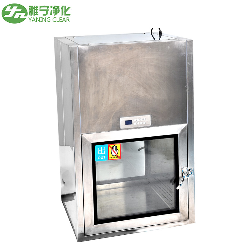 Laminar Air Flow Pass Box Airtight Interlock Dynamic Hatch 160W