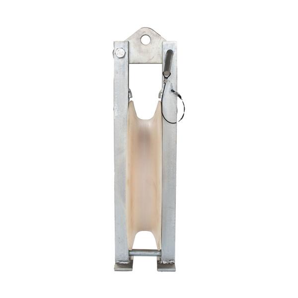 Quality 15KN Transmission Stringing Blocks Aluminum Alloy Aerial Roller for sale