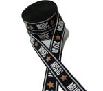 40m Roll Printed Elastic Bands 3.5cm Picot Elastic For Underwear