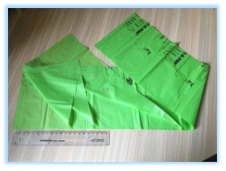 Biodegradable Compostable Plastic Bin Bags Customized Logo