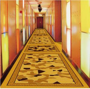 China Wedding PVC Commercial Flooring 100 Polypropylene Material Wilton Design wholesale