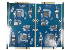 China Blue SMT Multilayer HDI PCB Assembly Prototype For Driverless wholesale