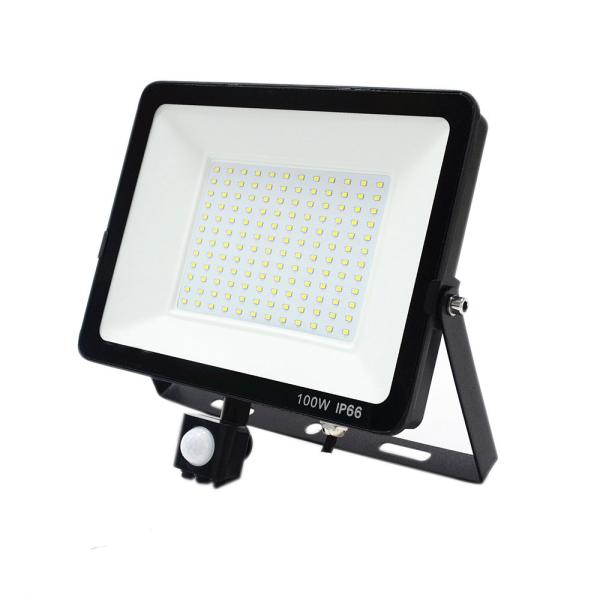 Quality 10000lm Security PIR LED Flood Lights 3000K 4500K 6500K Motion Sensor for sale