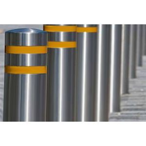 China Civilian / Military Stainless Steel Bollards With Various Control Method Available wholesale