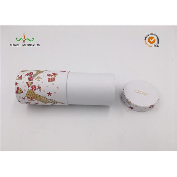 Recycleable Eco Friendly Cardboard Wrapping Paper Tubes For Cosmetic Packaging