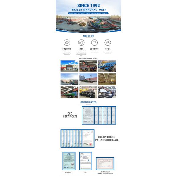 Aotong 20Ft 40Ft Container Frame Skeletal Semi Trailer with Fuwa Bpw Optional 13tons Axle