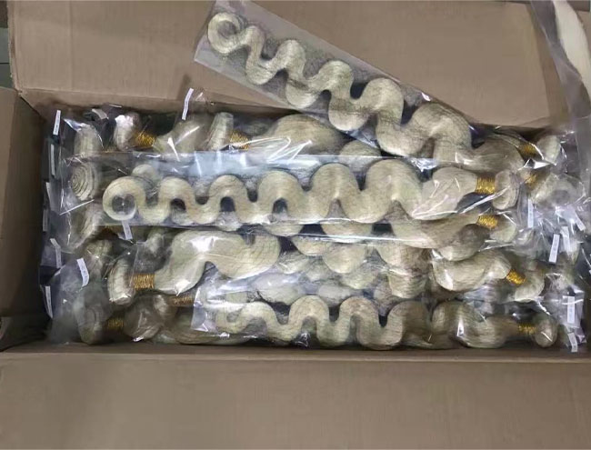 Wholesales Virgin Peruvian Human Hair Bundles Body Wave Extensions Weft