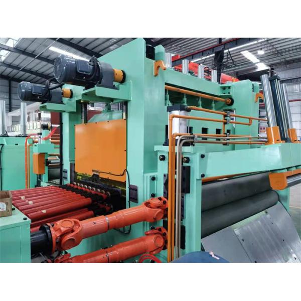Aluminum Metal Cut To Length Machine Rotary Shear Fly Cut To Length Line Machine 3 X 1800