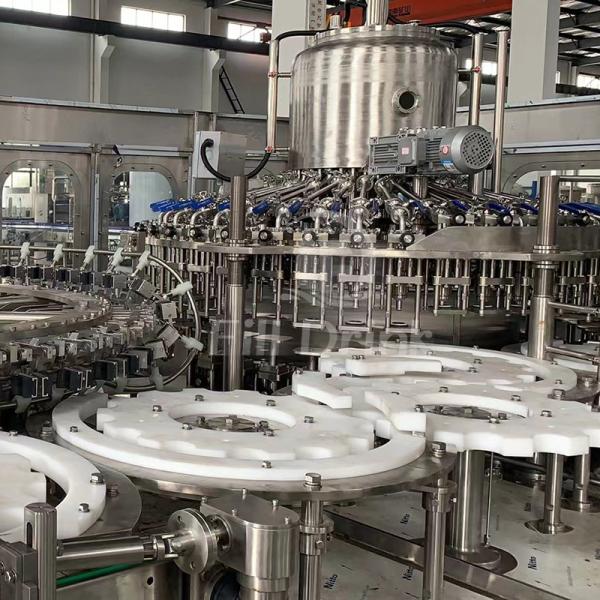 SS304 Automatic Gravity Water Bottle Filling Machine 0-30000BPH