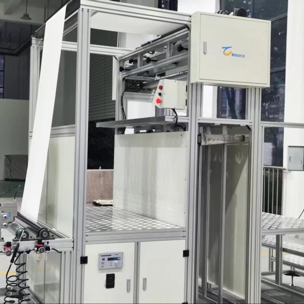 Quality Non clapboard Glass Fiber Pleating Machine 240KW - 420KW Filter Paper Folding Machine for sale