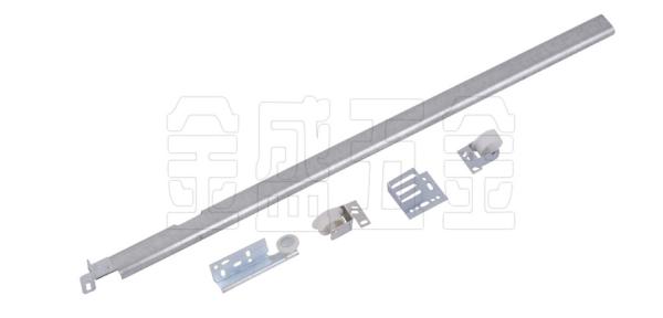Quality Side Installation Dresser Drawer Rails / Cabinet Drawer Tracks High Rigidity for sale