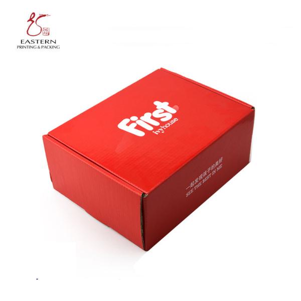 Corrugated Display Packaging Box With Glossy Lamination