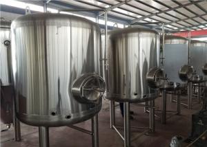 3000L Stand type Vertical Bright Beer Tank Using Polyurethane Insulation Material