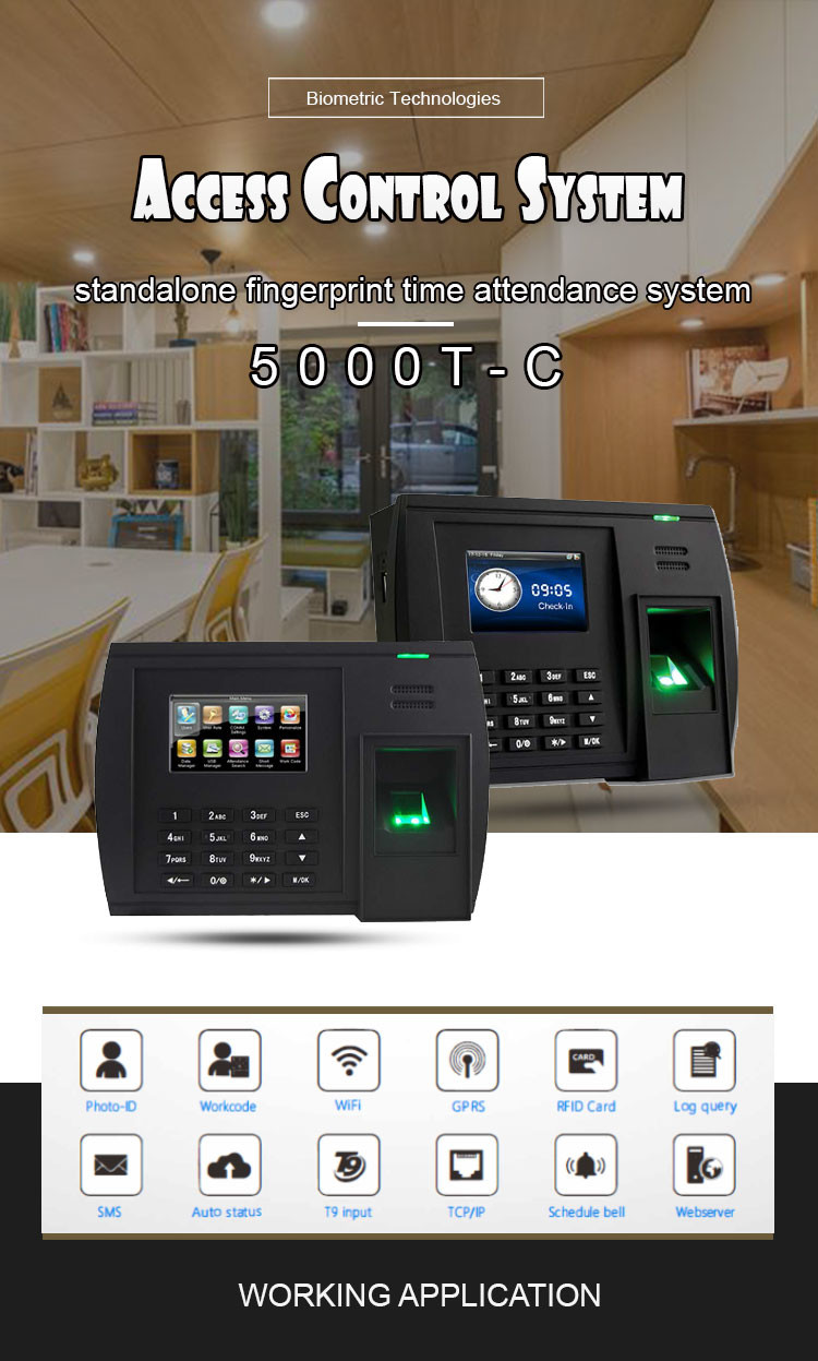 Fingerprint Iot Based Rfid Card Attendance System , Rfid Time Clock System