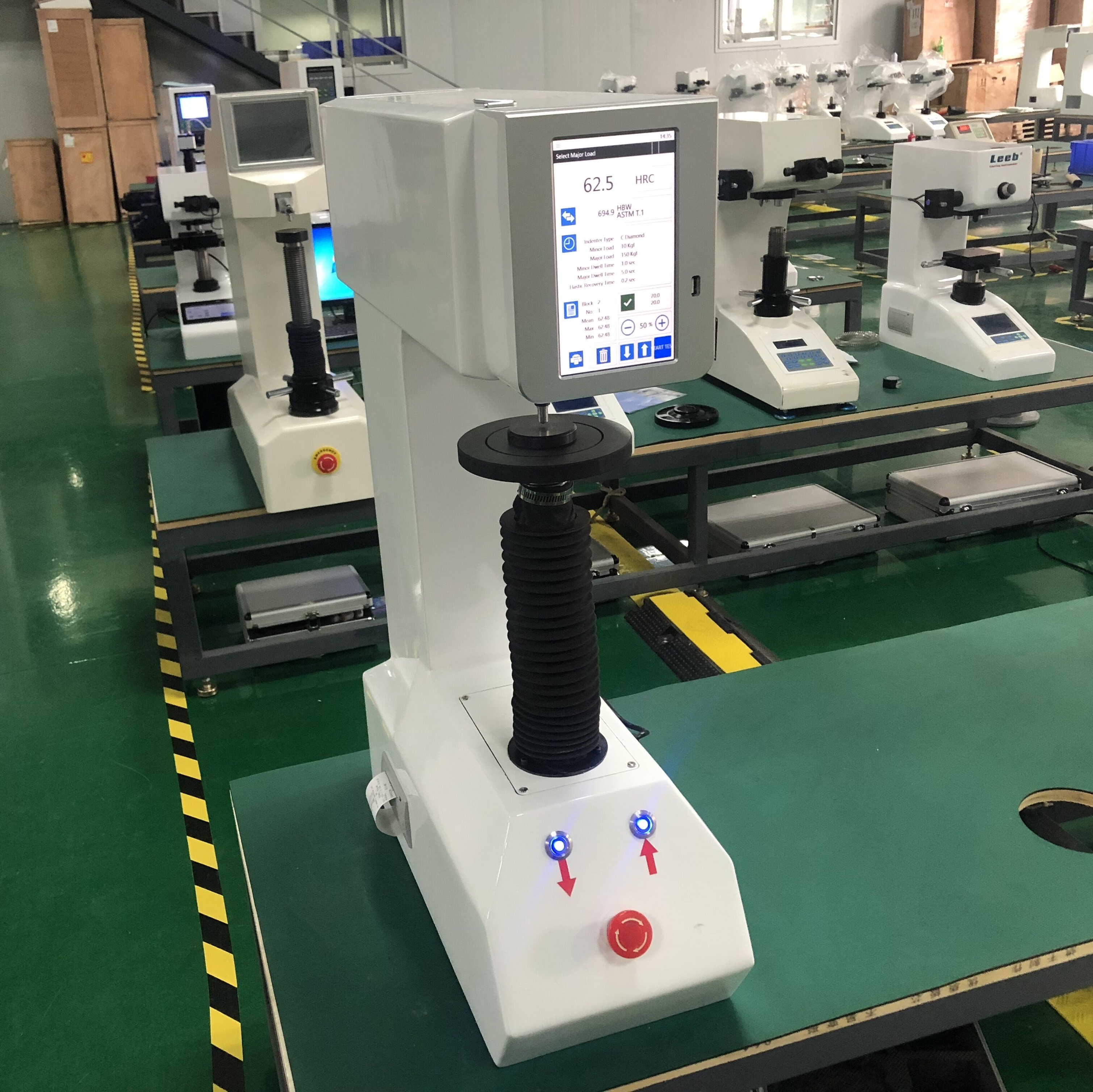 HR15T HR30T HR45T Micro Vickers Hardness Tester Manual Automatic Turret