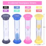 30 Second 1 2 3 Minute Hourglass Sand Timer Clock Custom Color