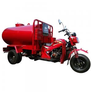 China Spacious 3-wheel rainwater storage tank tricycle with 5.00-12 tires and 12V28A battery wholesale