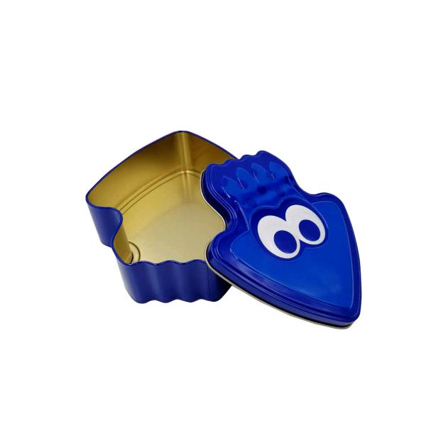 Custom Animal Shaped Decorative Tin Boxes Eco-friendly Storage Tin Containers Fancy Metal Packaging Boxes