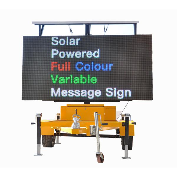 Trailer Mobile Led Advertising Display with 70° Viewing Angle and 60HZ/50HZ