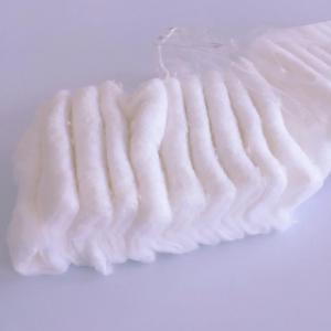 China Soft Absorbent White Dressing Zig Zag Cotton Pad wholesale
