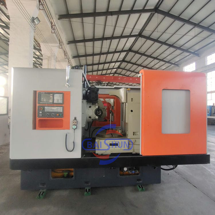 Large Automatic Gear Parts Spiral Bevel CNC 4 Axis Gear Hobbing Machine