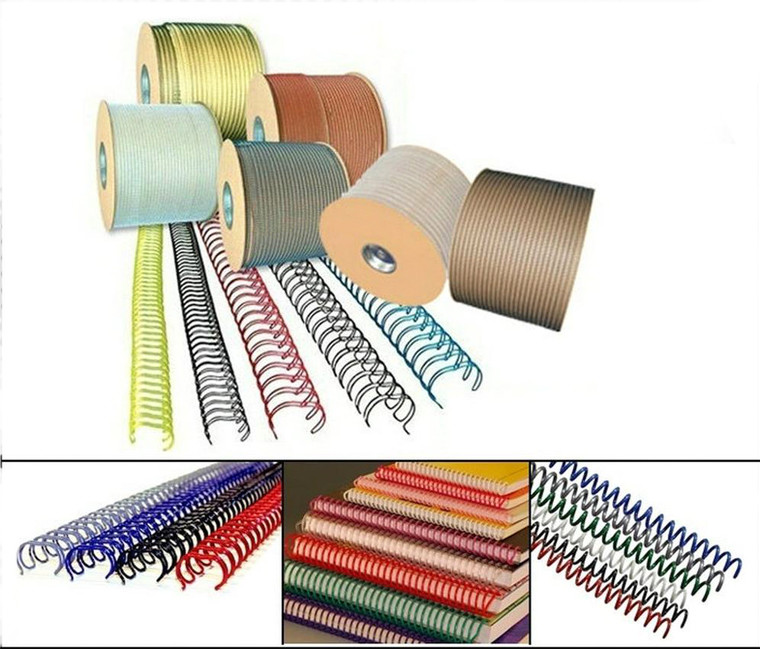 1/4" - 3/4" Twin Loop Wire O Binding Supplies 2:1 Pitch