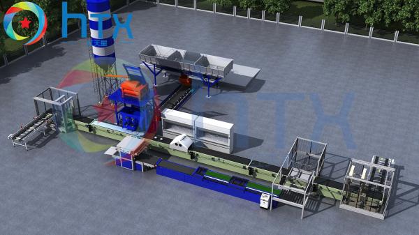 Quality Automatic Concrete Wet Casting Doser Pallet Transfer Machine for sale