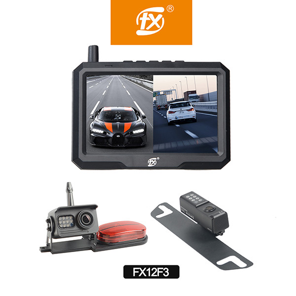 High Brightness RV Wireless Backup Cameras System Metal Material