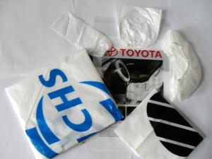China steering wheel cover, Protector set steering wheel gearstick airbrake seat cover foot mat Nylon seat cover, bagease pack wholesale
