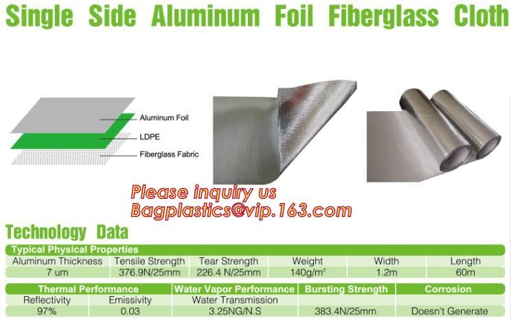 Foil crim kraft insulation,Alu foil FSK insulation, FOIL scrim kraft facing, reflective aluminium foil insulation,bonded