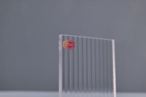 Scratch Resistant transparent Textured Acrylic Sheet with High Light Transmittance