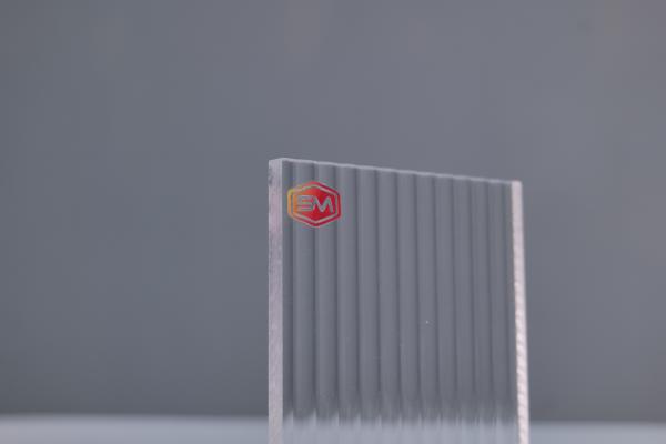 Quality Scratch Resistant transparent Textured Acrylic Sheet with High Light Transmittance for sale