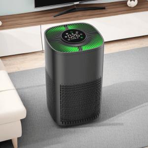 Smart Air Purifier with PM2.5 Display and LED Tricolor Light
