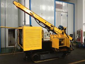 China Yellow Color Grouting Machine For Conveying Slurry , Compress Air And Water wholesale
