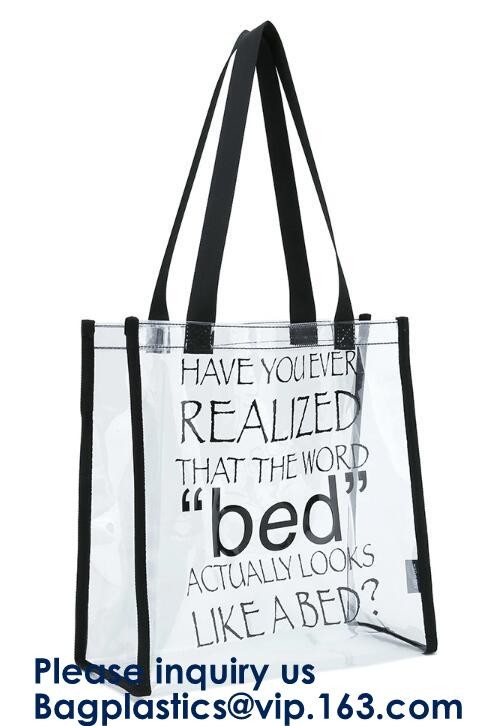 PVC Tote Bag Interior Mesh Reinforced Double-Stitched Handle Storage Bags hold up Bags measure 56 x 21 x 16cm Holds appr