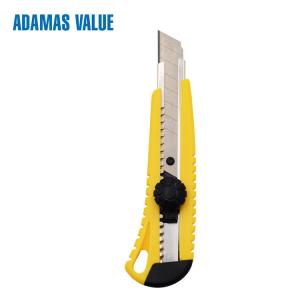Screw - Lock Utility Blade Cutter Easily Replacing Blades With Hardened Plastic Handle