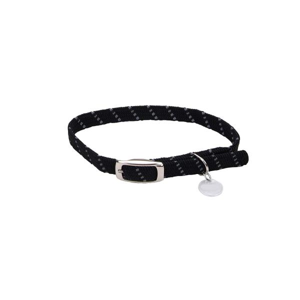 Comfortable Cat Collar Safety Buckle Adjustable Reflective Material Woven