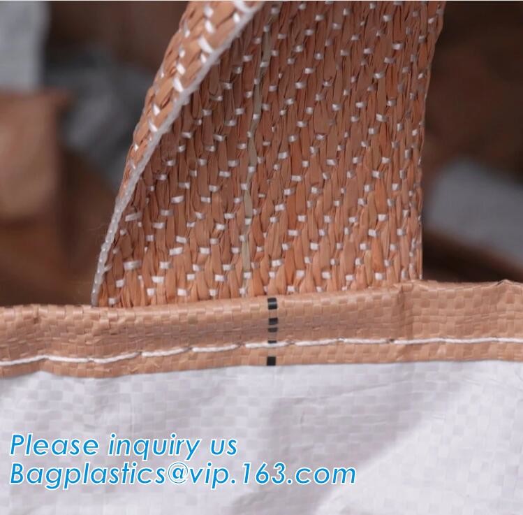 customizable PP u-panel baffle big bag /coated white woven PP jumbo bag/ventilated 4 panel baffle bag/all colors availab