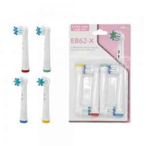 China Sonic Antibacterial Replacement Toothbrush Heads Mildew Proof wholesale
