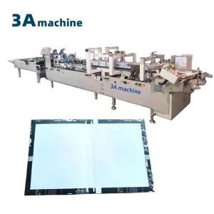 China CQT800BS Automatic Book Cover Double Side Pasting Machine with Max Liner Speed 250m/Min wholesale