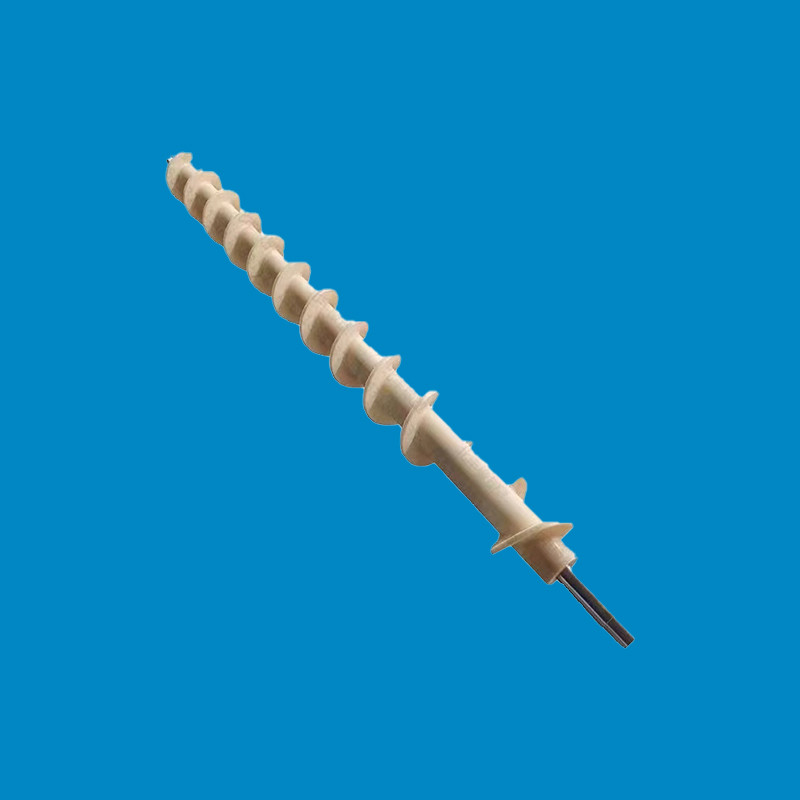 Bulk Material Handling Alumina Ceramic Screw Conveyor Easy Loading And Unloading