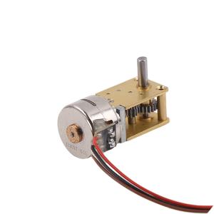 China 15mm Motor+Worm Gearbox Geared Stepper Motor for 3D Printing、Robotics、Sensitive Applications wholesale