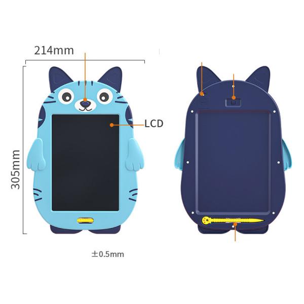 Kids Learning 8.5in LCD Writing Tablet Coloring Doodle Board Pad with Stylus Gift