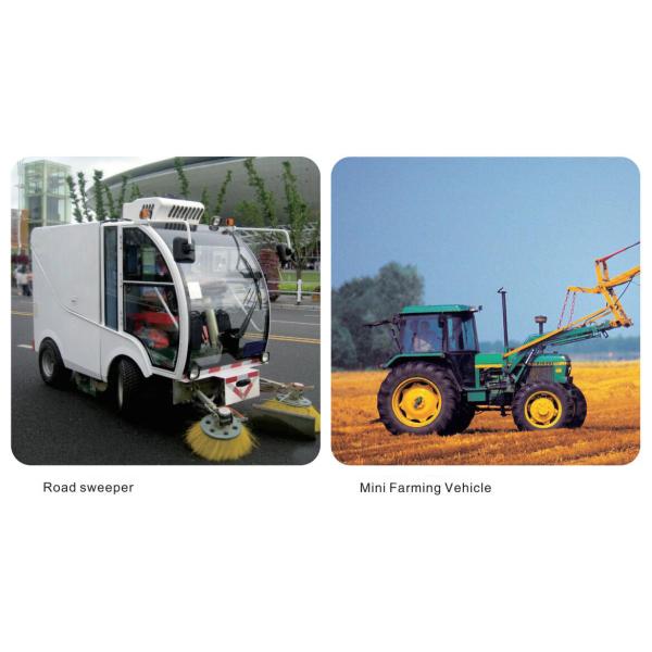 Black Color Slow Speed Hydraulic Motors / Radial Hydraulic Motor High Efficiency