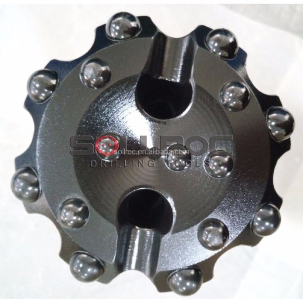 High-Efficiency DTH Drill Bit with Carburized Steel and Carbide for 57mm to 660mm Diameter Applications