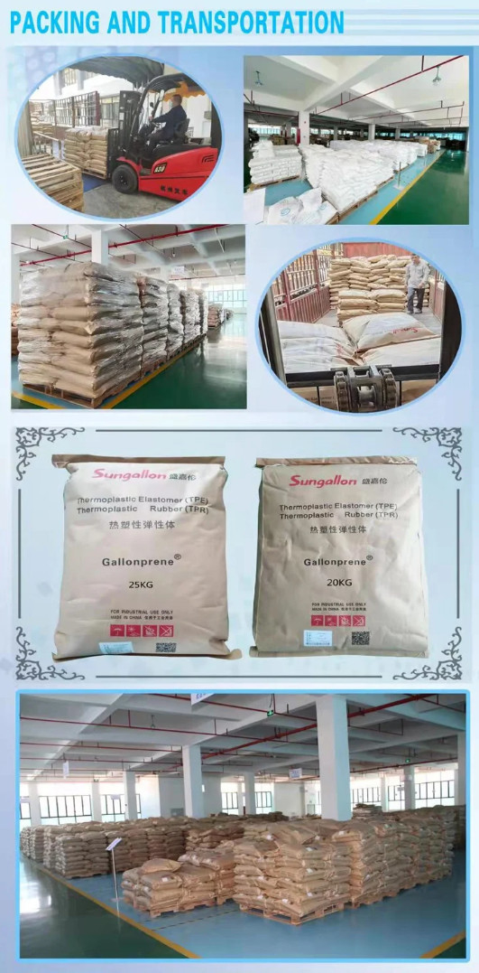 Sungallon GP410 Series TPE Thermoplastic Elastomer Granules High-Tensile-Strength for Toy Manufacturing 6
