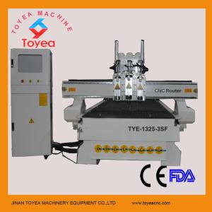 three operation Wood cabinet cnc engraving machine with hiwin square linear rail ,tool sensor  TYE-1325-3SF